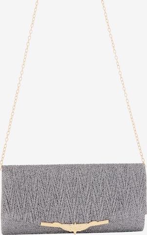 Pochette FELIPA en gris : devant