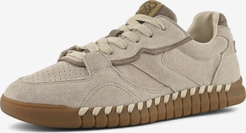 COLORS OF CALIFORNIA - Zapatillas sin cordones ' Cow suede sneaker ' en beige: frente