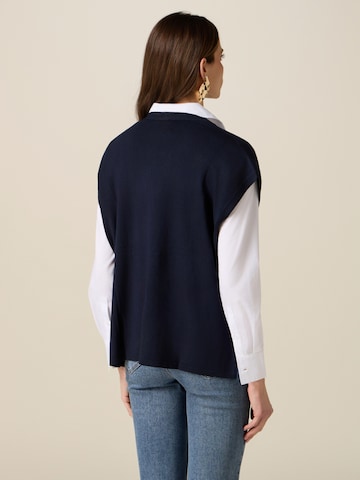 Pull-over oltre en bleu