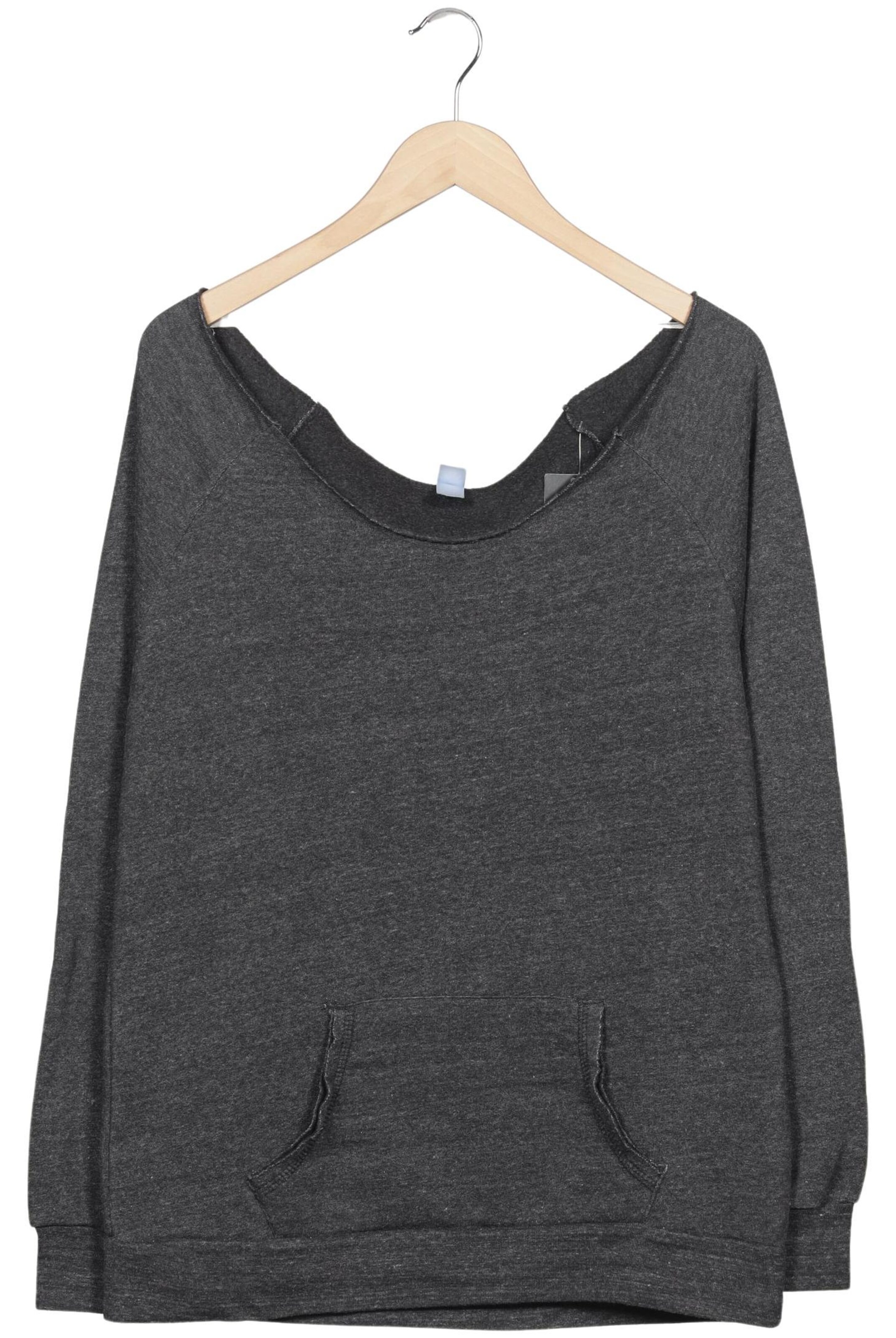 Alternative apparel Sweatshirt & Zip-Up Hoodie in XXL in Grey: front