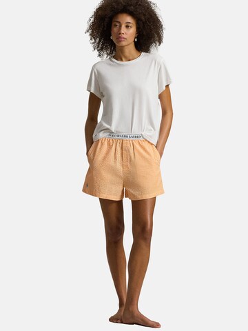 Polo Ralph Lauren Pajama pants ' Scallop Seersucker ' in Orange