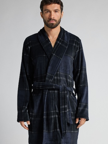 INTIMISSIMI Short Bathrobe in Blue