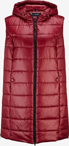 MIAMODA Vest in Red: front