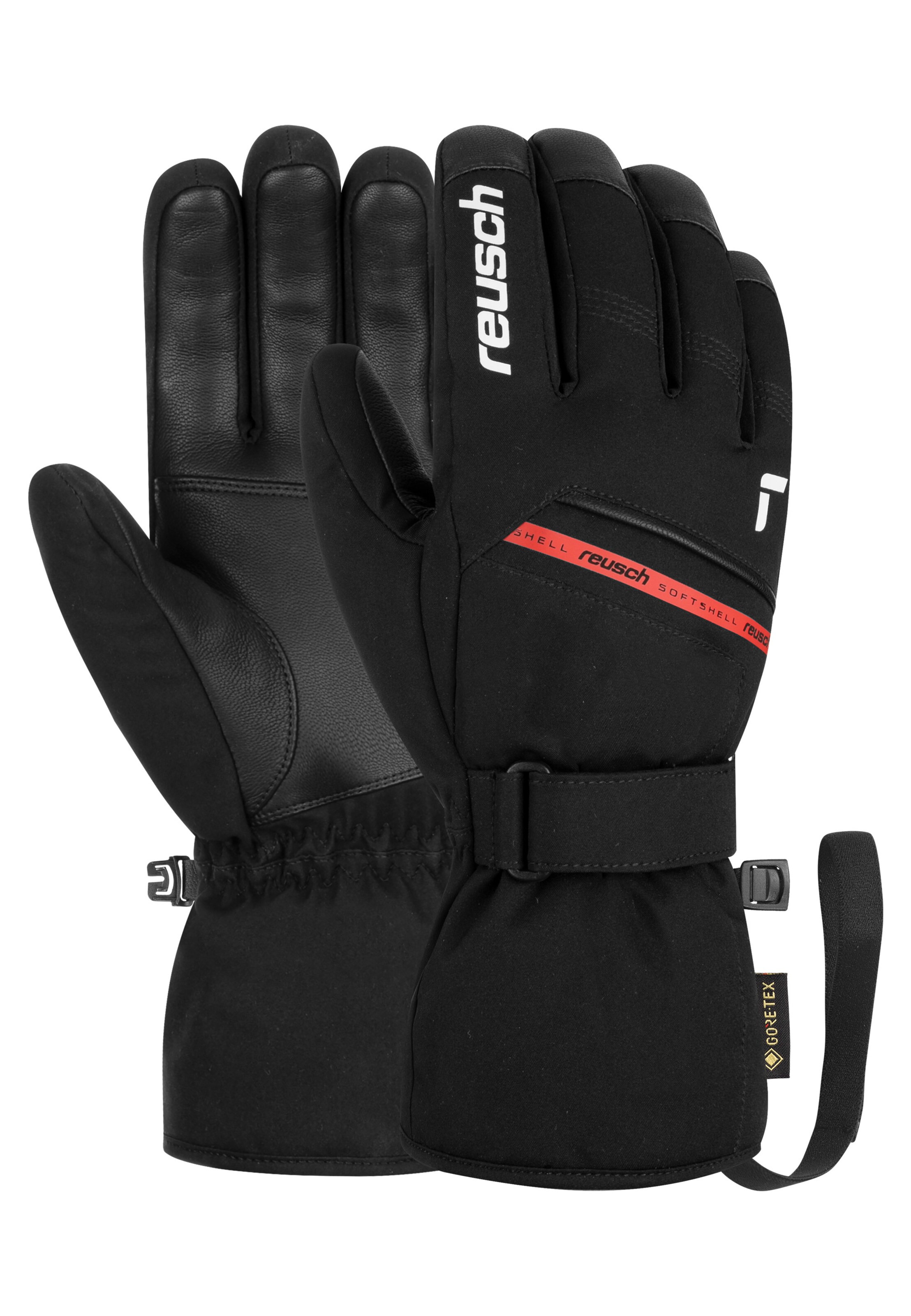 REUSCH Fingerhandschuhe 'Morris GORE-TEX' in Grau: Vorderseite