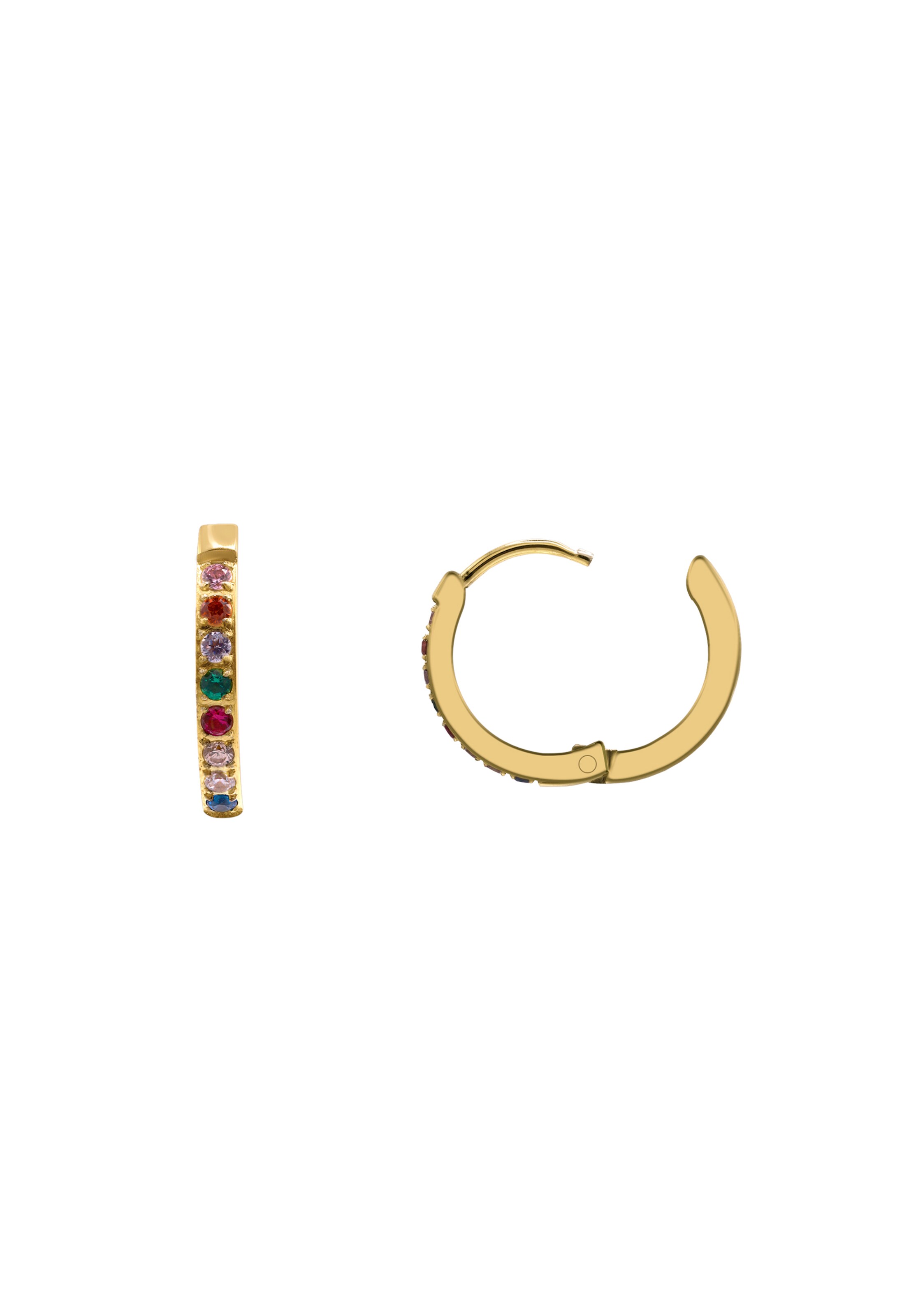 Boucles d'oreilles 'Orian' Heideman en or
