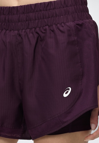 ASICS Loosefit Παντελόνι φόρμας 'NAGINO' σε κόκκινο
