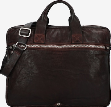 Campomaggi Document Bag 'Noce' in Brown: front