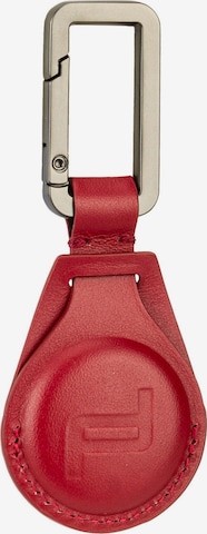 Porsche Design Schlüsselanhänger 'Airtag' in Rot: Vorderseite
