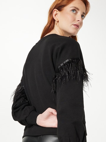 ONLY Sweatshirt 'FEATHER' in Black