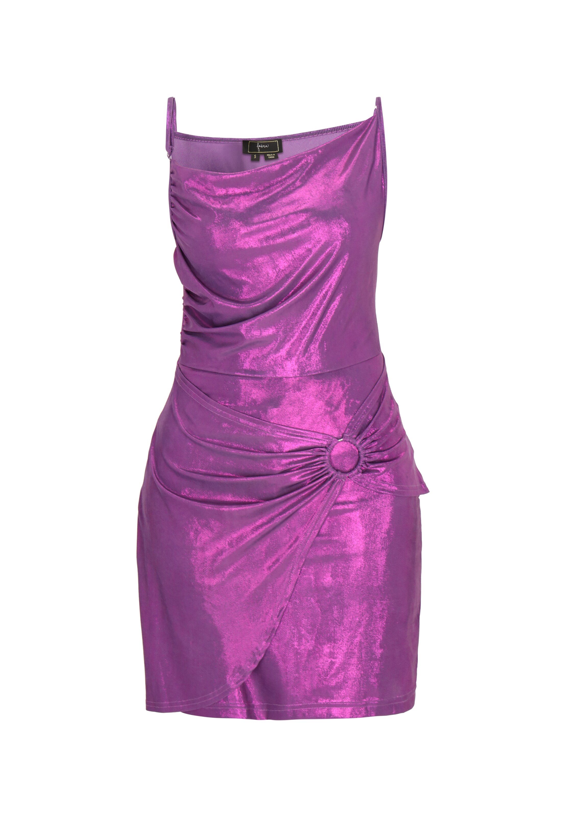 Robe de cocktail 'Festive' faina en violet : devant