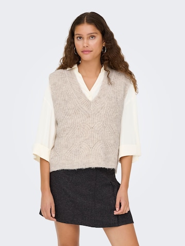 ONLY Pullover 'ONLGila' i grå: forside