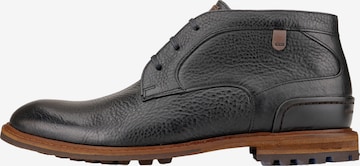 Floris van Bommel Chukka Boots 'Crepi 13' in Zwart: voorkant