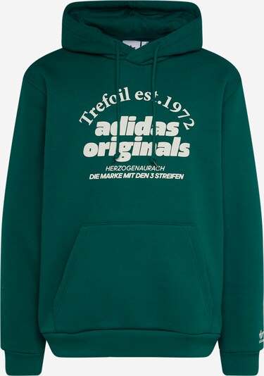 ADIDAS ORIGINALS Sudadera 'GRF' en verde oscuro / blanco, Vista del producto