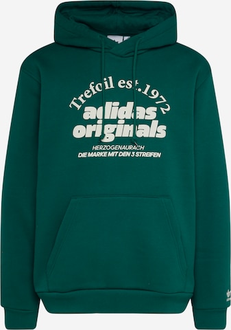 ADIDAS ORIGINALS - Sudadera 'GRF' en verde: frente