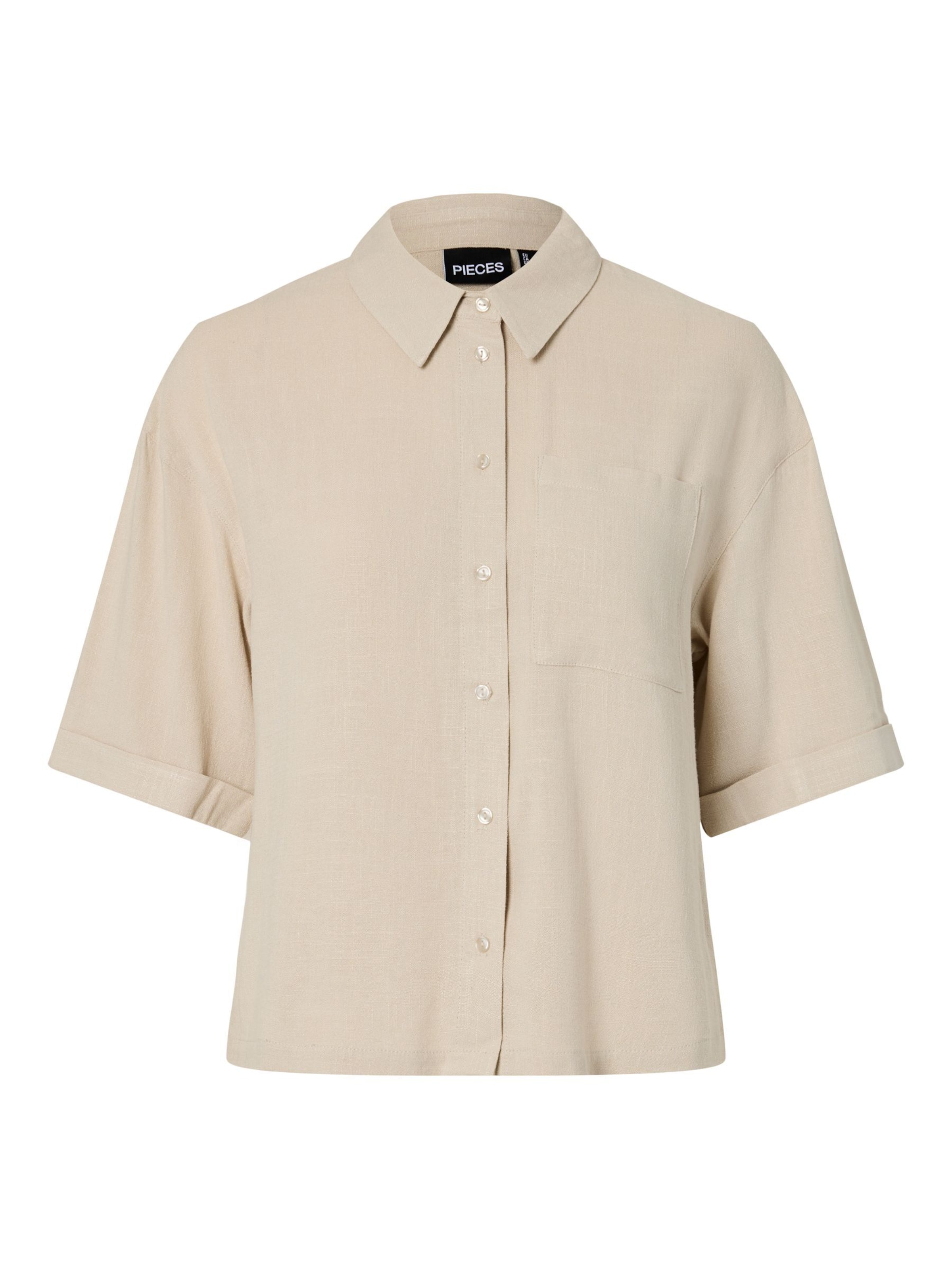 Camicia da donna 'PCVinsty' PIECES di colore beige, Visualizzazione prodotti
