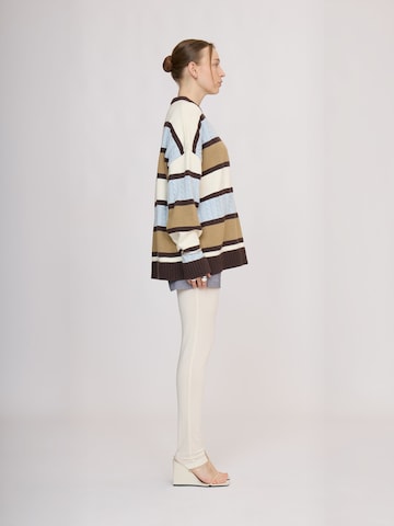 Pullover ' KarloRS ' di Résumé in beige: lato