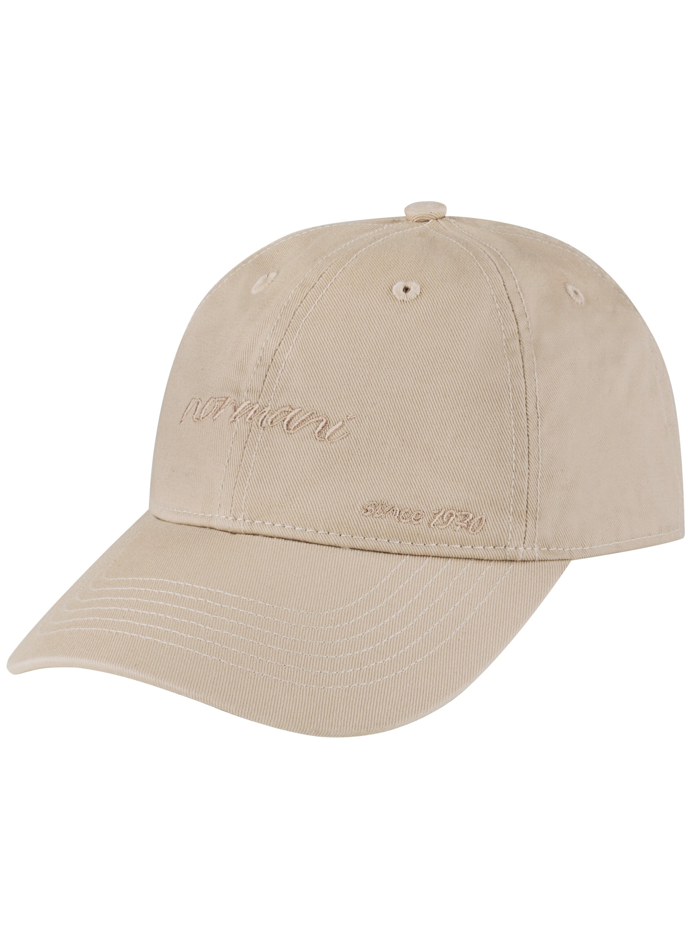normani Sportcap in Beige: Vorderseite