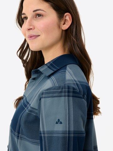 VAUDE Blouse 'Farsund III' in Blauw