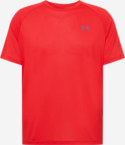 UNDER ARMOUR Sporta krekls 'Tech 2.0', krāsa - antracīta / ugunssarkans, Preces skats