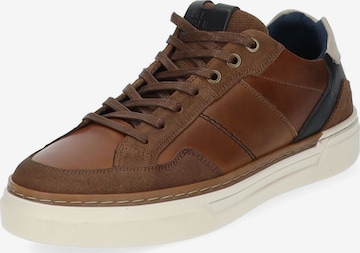 Sneaker bassa di BULLBOXER in marrone: frontale