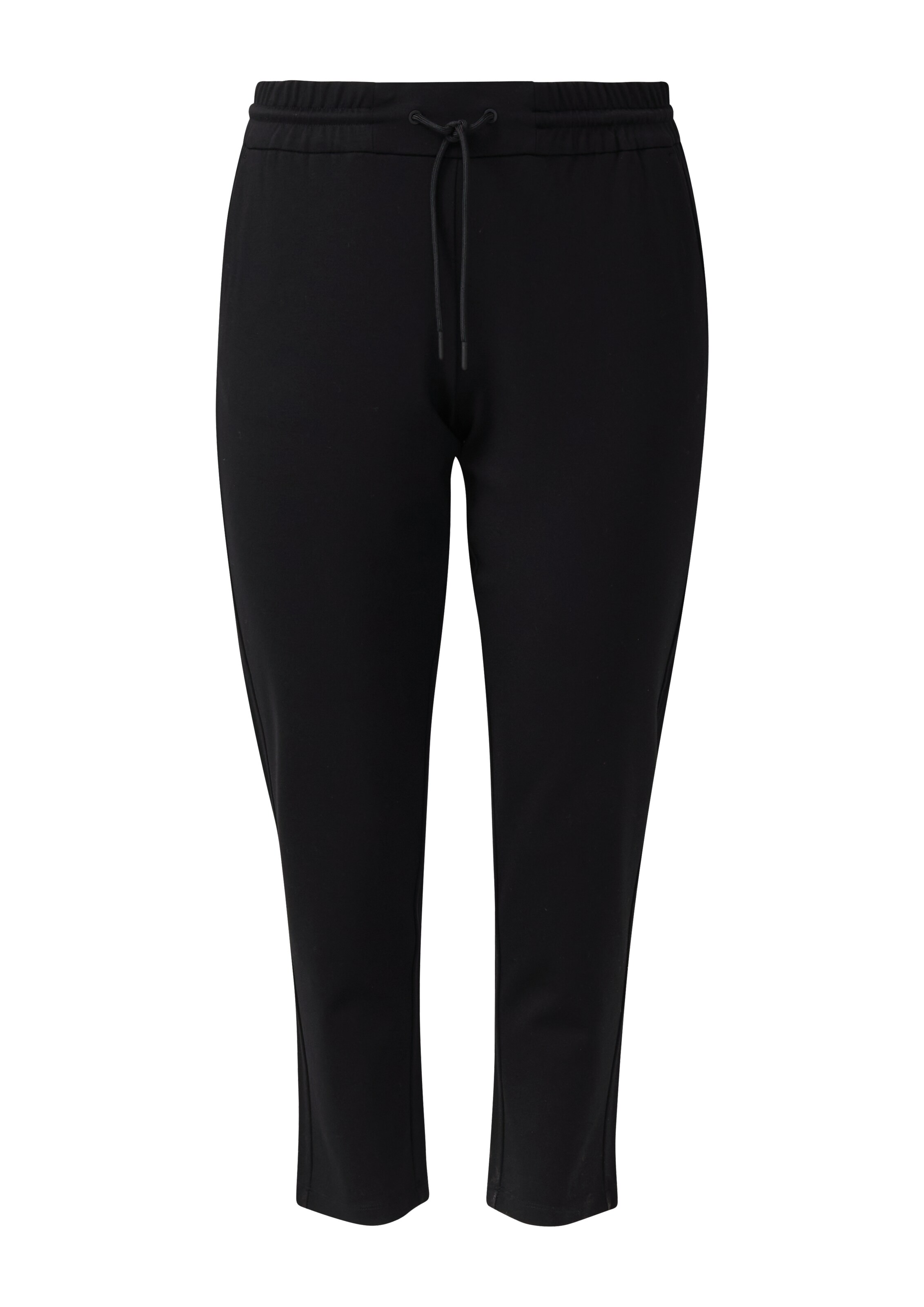 Effilé Pantalon s.Oliver en noir : devant