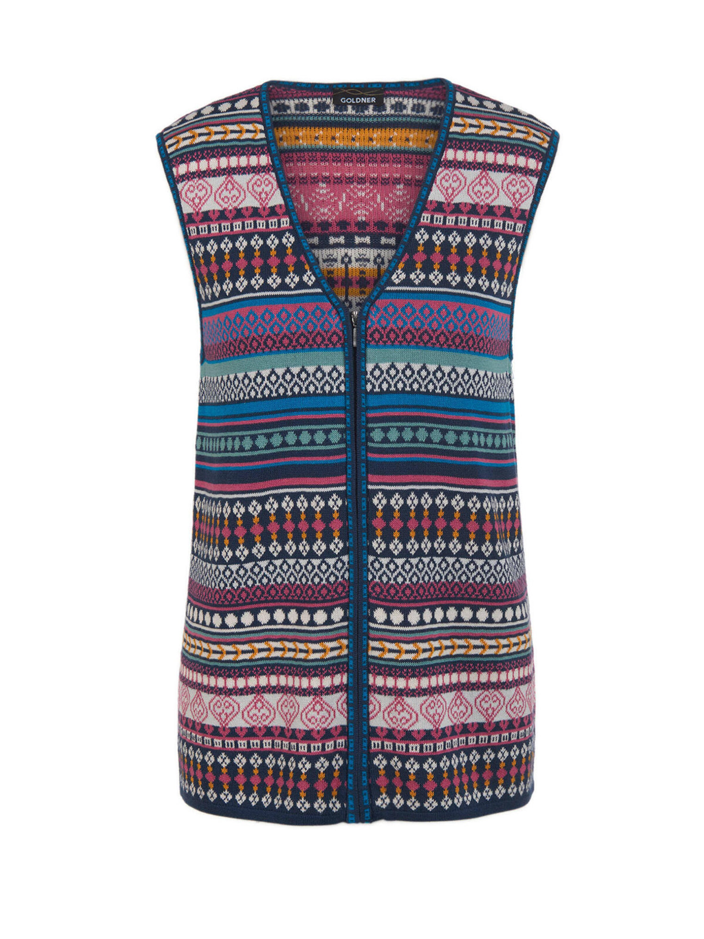 Goldner Bodywarmer in Gemengde kleuren: voorkant