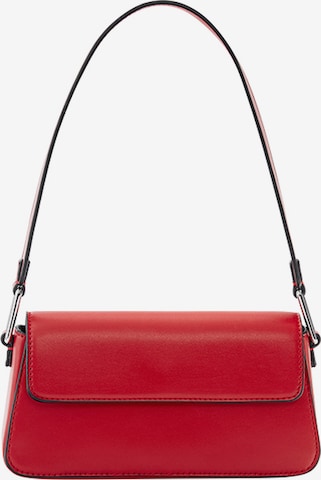 Sac bandoulière Pull&Bear en rouge : devant