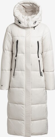 khujo Zimní kabát 'Melona' – bílá: přední strana
