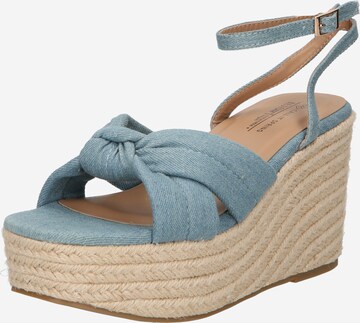 Sandales à lanières 'FARAH' CALL IT SPRING en bleu : devant