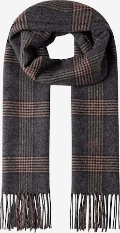 Écharpe ' PLAID ' Hackett London en gris : devant