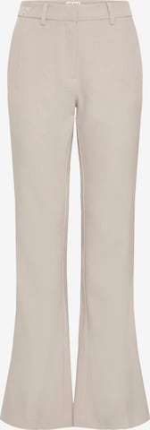 ICHI Flared Pants 'IHFAVA' in Grey: front