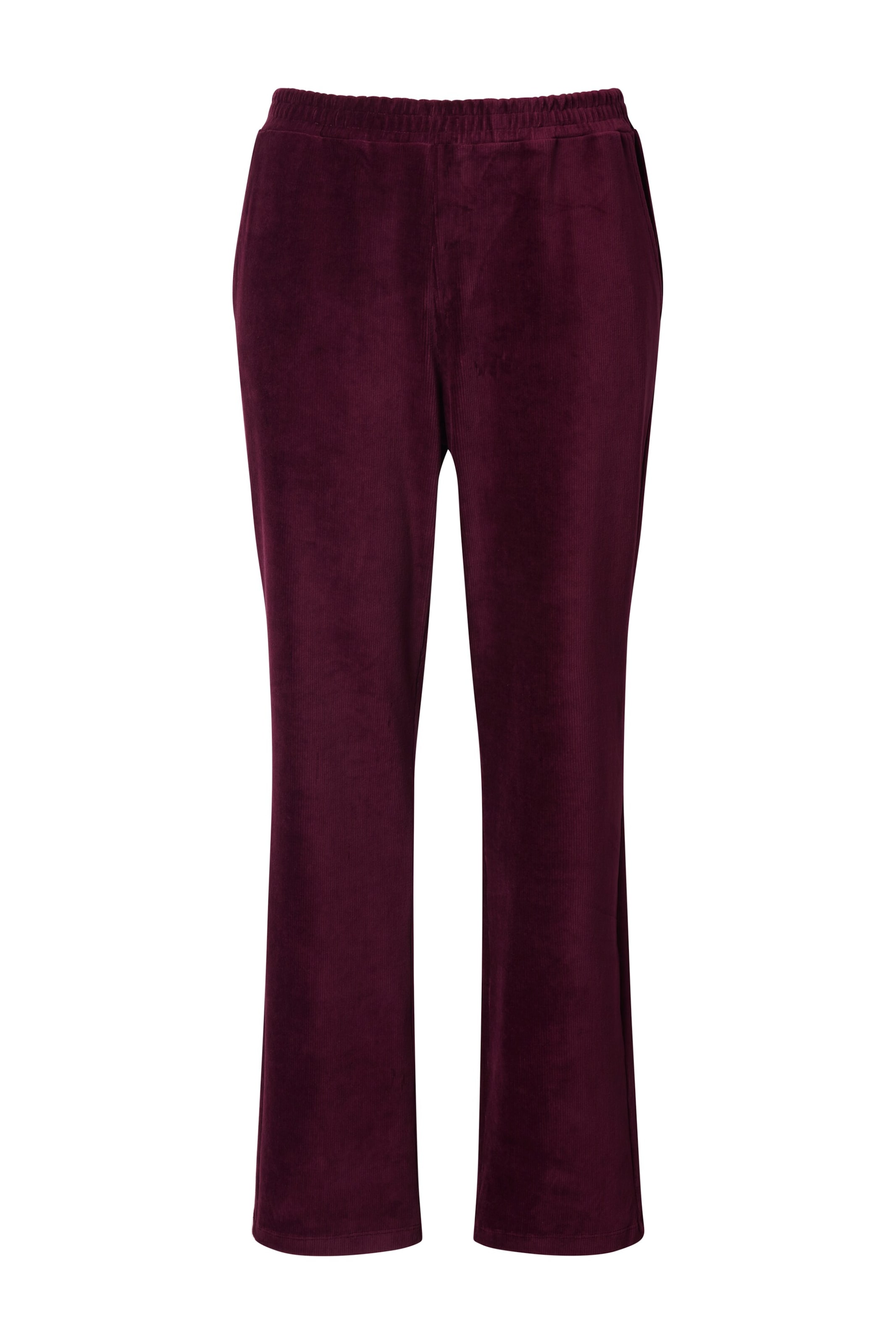 Ulla Popken Pantalon en prune, Vue avec produit