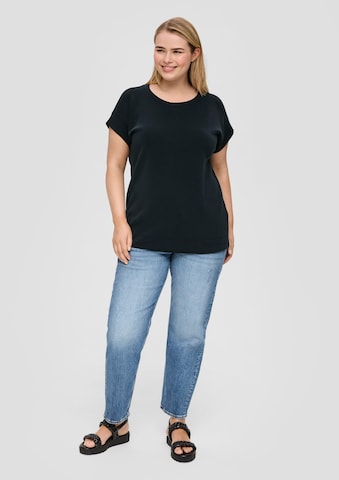 s.Oliver Red Label Plus Shirt in Black