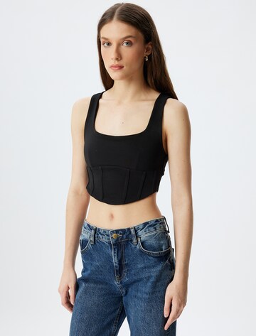 Koton Top in Zwart