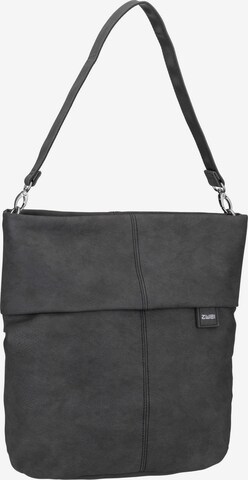 ZWEI Shoulder Bag 'Mademoiselle' in Grey: front