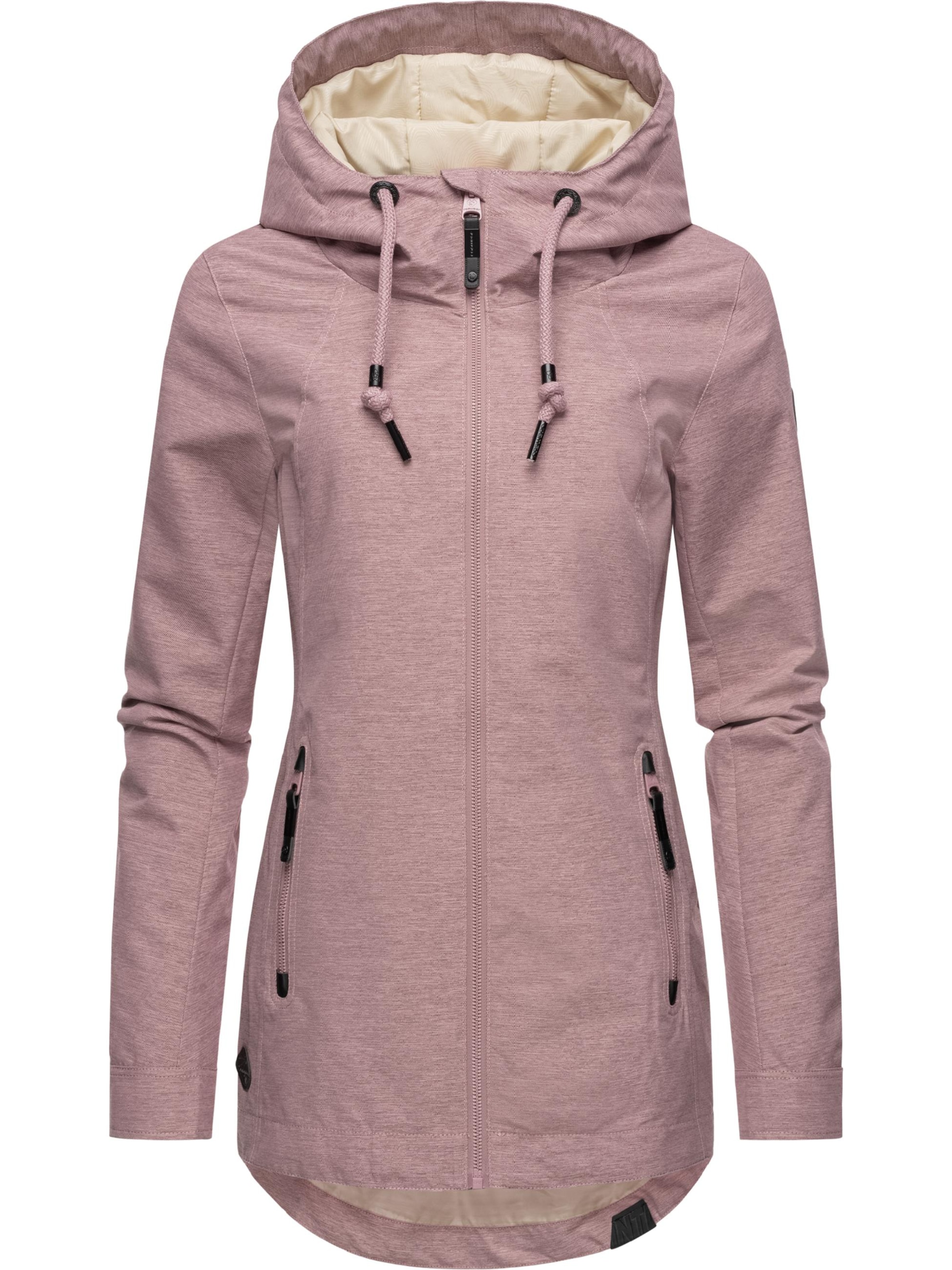 Ragwear Funktionsjacke 'Zuzka' in Lila: Vorderseite