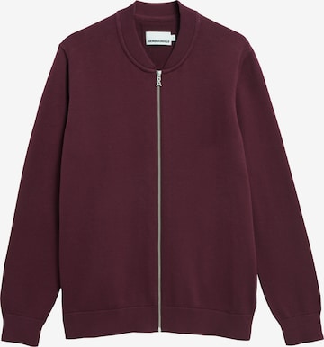 ARMEDANGELS Knit cardigan in Red: front