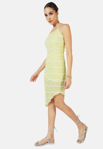 Campus Sutra Summer dress 'Alessandra' in Yellow