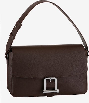 BOSS Casual Shoulder Bag in Brown: front