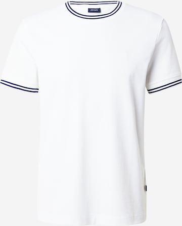 JOOP! Тениска 'Jose' в бяло: отпред