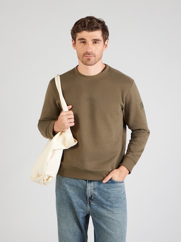 JACK & JONES Sweatshirt 'JCOPOINT' in Grün: Vorderseite