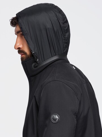 Ombre Between-Season Jacket 'OM-Janp' in Black