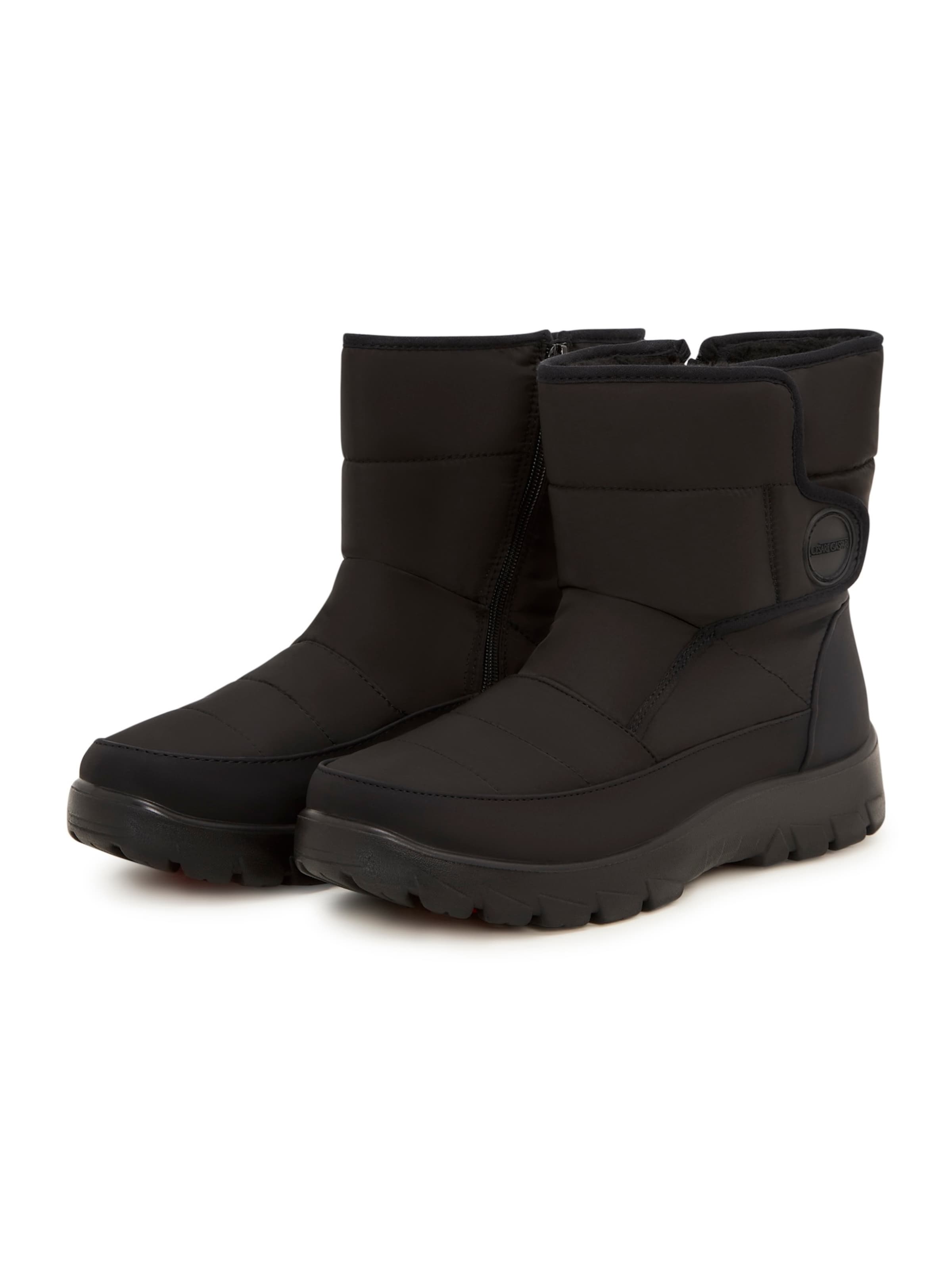 CESARE GASPARI Snowboots in Zwart