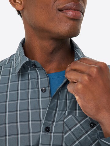 VAUDE Regular fit Athletic button up shirt in Grey