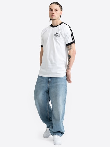 LONSDALE - Camiseta 'Craigtown' en blanco