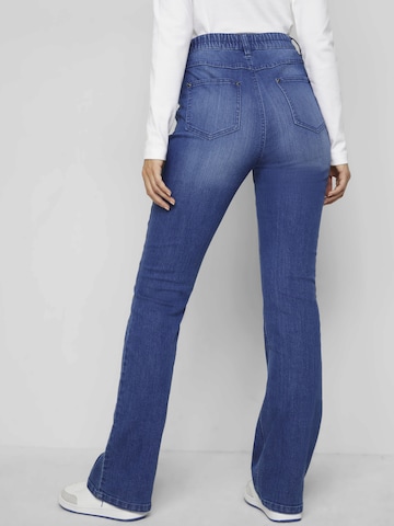 bonprix Slimfit Jeans in Blauw