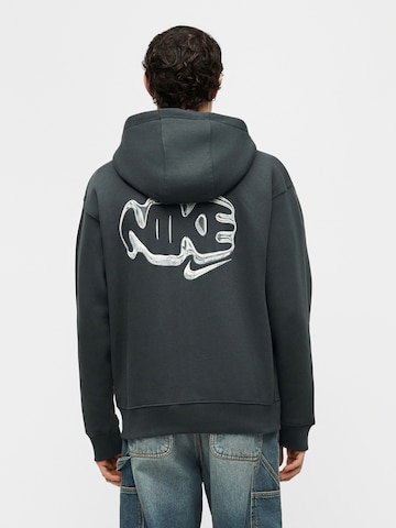 Hanorac de la Nike Sportswear pe gri: față