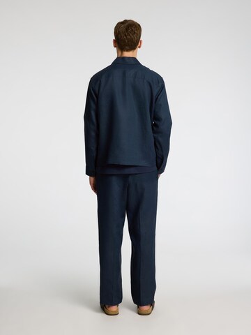 SELECTED HOMME Comfort fit Tussenjas in Blauw