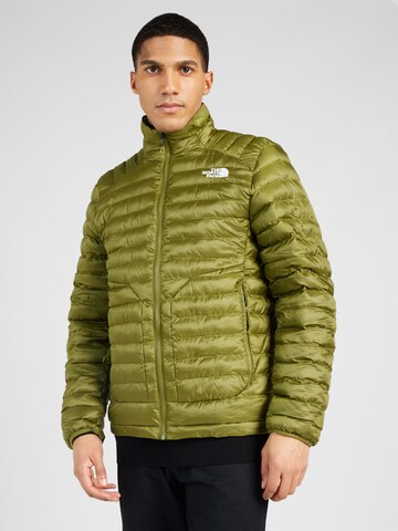 THE NORTH FACE Outdoorjacke 'HUILA' in Grün: predná strana