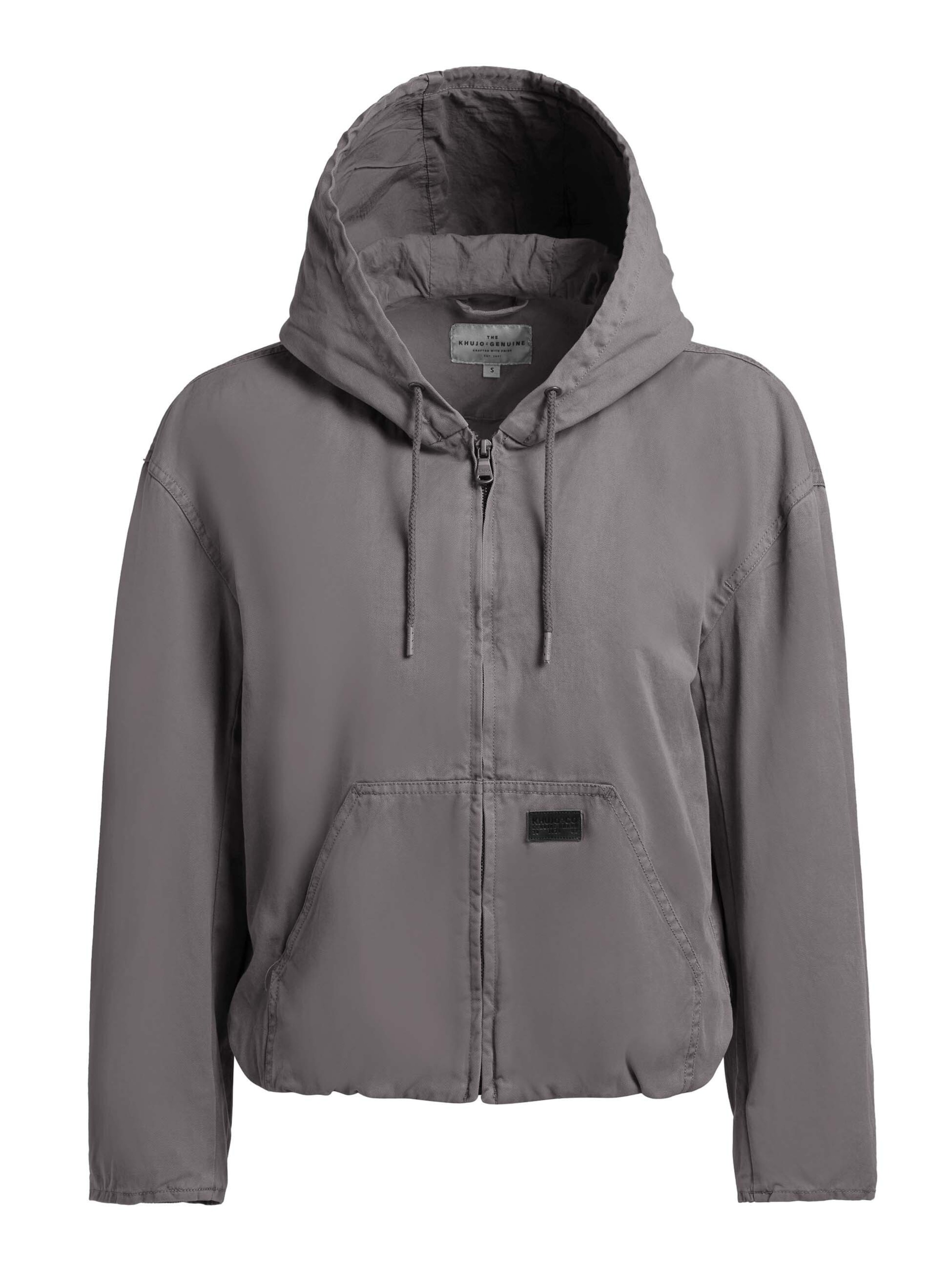 Geacă de primăvară-toamnă 'Judy ' de la khujo pe gri: față